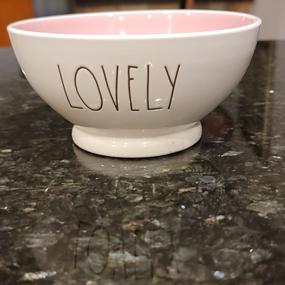 Rae Dunn BOWL "LOVELY" Artisan Collection NWT